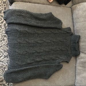 grey american eagle turtleneck